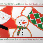 colored pencil holiday card 1