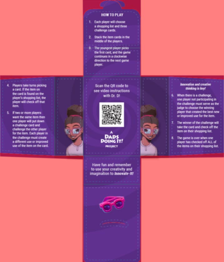 Innovate It cards and packaging