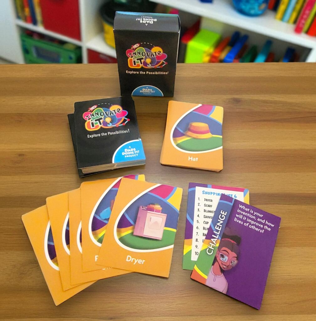 Innovate It Card Game Display